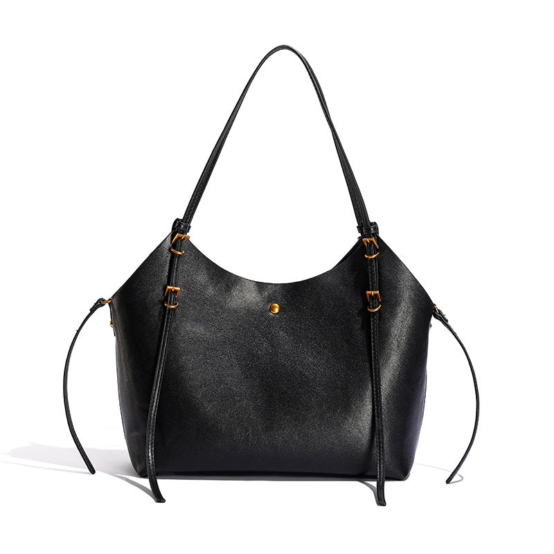 2025 Bag Women's popular Autumn Premium Large Capacity Tote Bag Fashion Minimalist Style Women's Bag Commuter Shoulder Bag