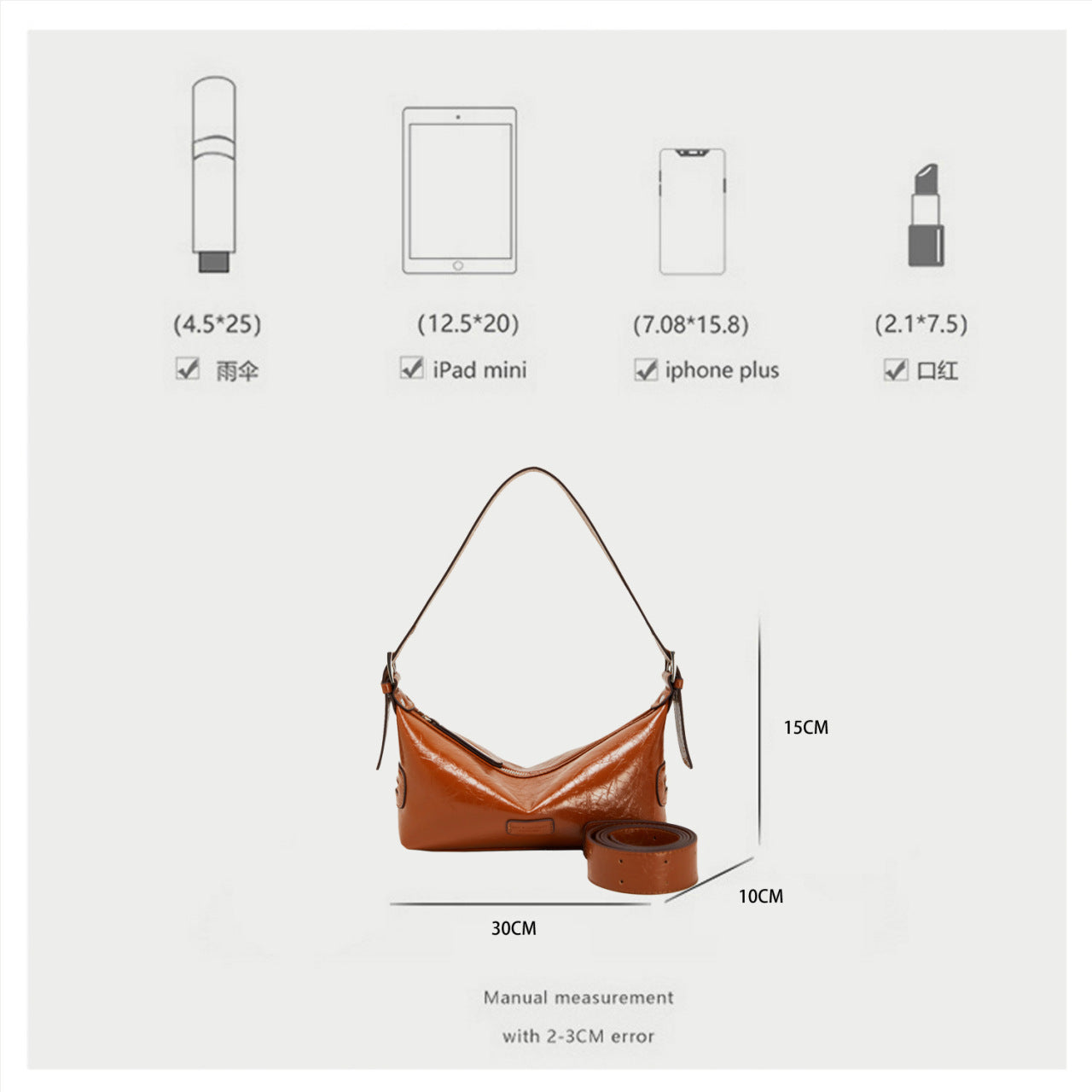 2025 Bag Autumn Women's popular New Burst Underarm Bag Fashion Versatile Premium Sense Crescent Bag Trend Women's Satchel