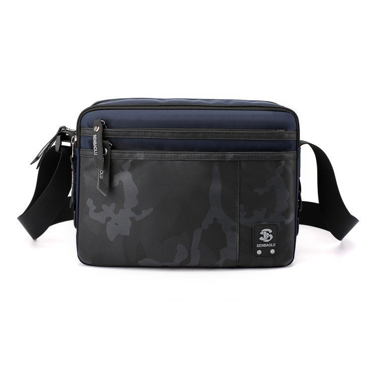 XIANGTUIBAO Wholesale New Men's Lightweight Shoulder Bag Business Casual Simple Travel Backpack Trendy Horizontal Men's Messenger Bag