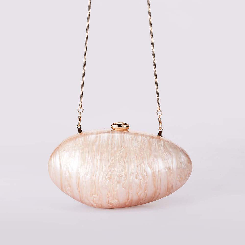 Summer Popular trade New direct sales acrylic fashion crossbody shoulder 2025 acrylic dinner bag
