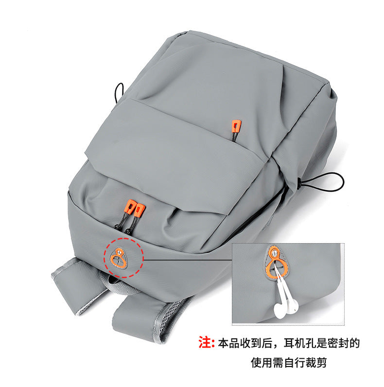 XIANGTUIBAO Backpack Men's Simplicity Leisure Business Travel Computer Backpack High School and College Student Schoolbag Large Capacity Computer Bag