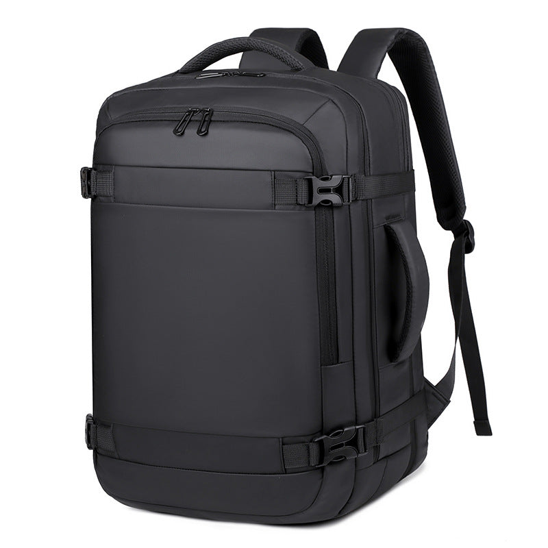 2025 Men's backpack anti-splashing business travel backpack large capacity high sense multi-function expandable computer backpack