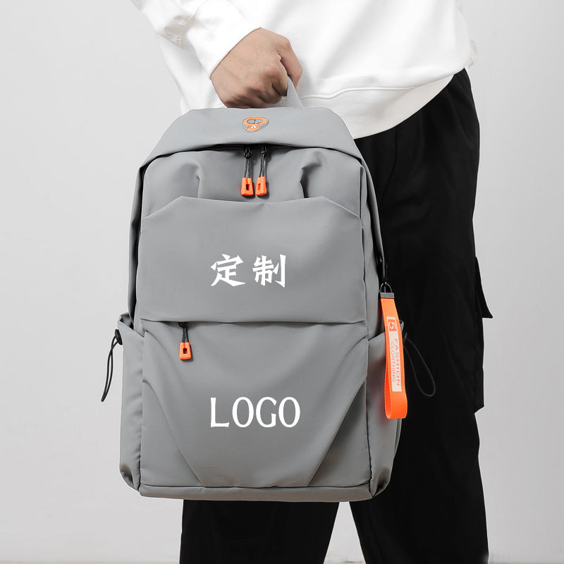 XIANGTUIBAO Backpack Men's Simplicity Leisure Business Travel Computer Backpack High School and College Student Schoolbag Large Capacity Computer Bag