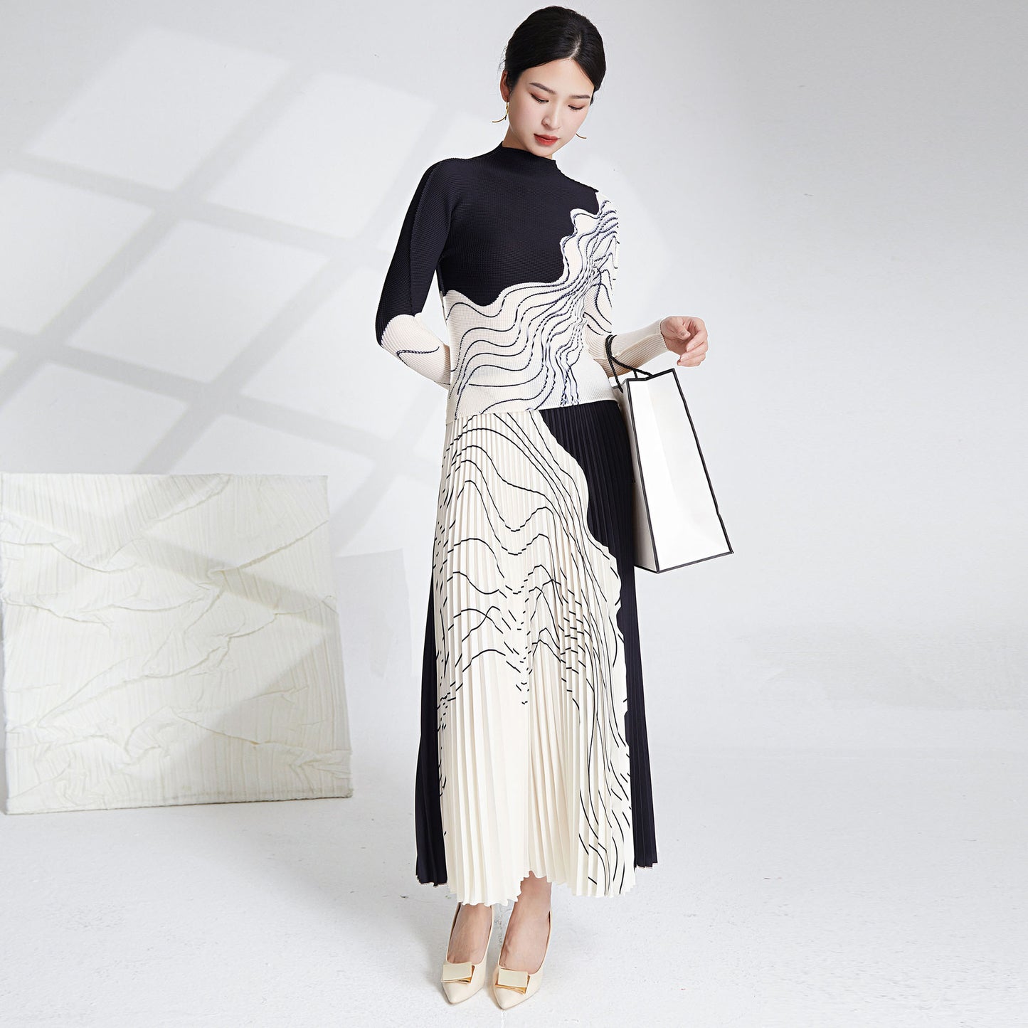 2025 Change the picture and OEM a custom fashionable women's clothing Nanyou high-end clothing foundry fashionable suit women's clothing two-piece set