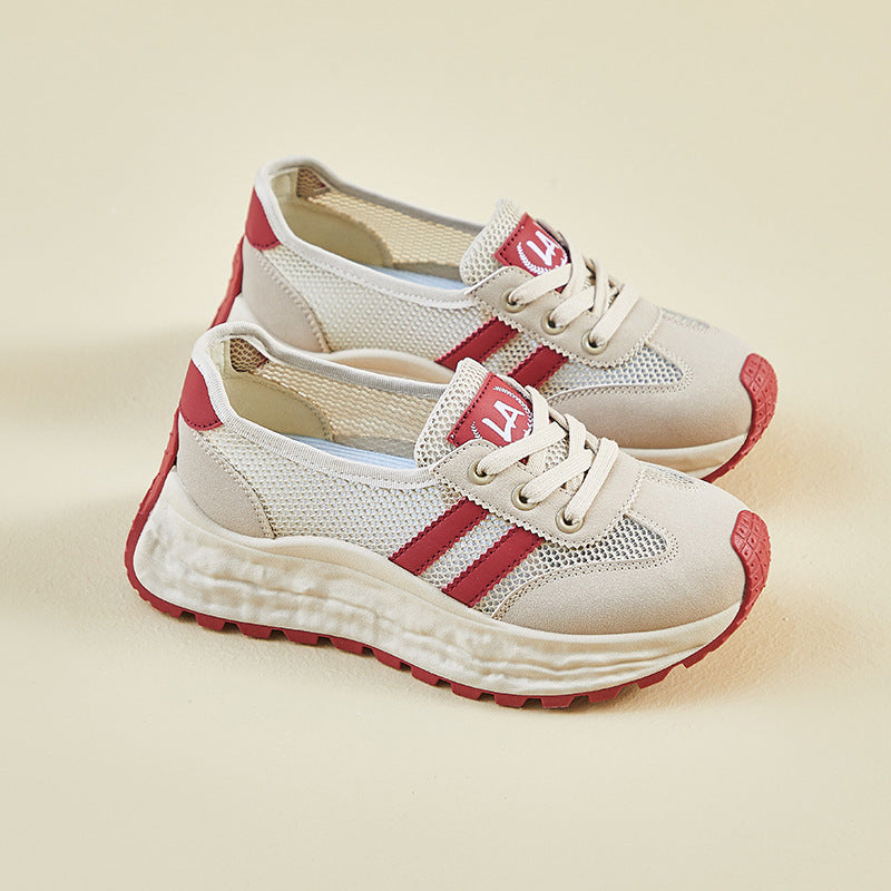 2025 ins Korean version of Forrest Gump shoes women's tide summer height increase new student sports and leisure mesh breathable ZY2507