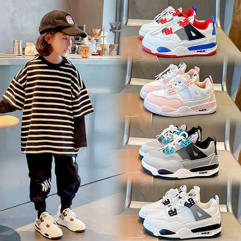 xiangtuibao Children's Sneaker New Autumn Comfortable Fashion Boys and Girls Running Shoes Casual Shoes Kids' Shoes for Student