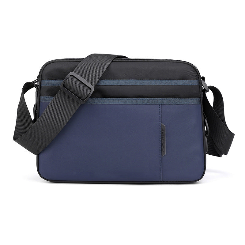 XIANGTUIBAO Wholesale New Men's Lightweight Shoulder Bag Business Casual Simple Travel Backpack Trendy Horizontal Men's Messenger Bag