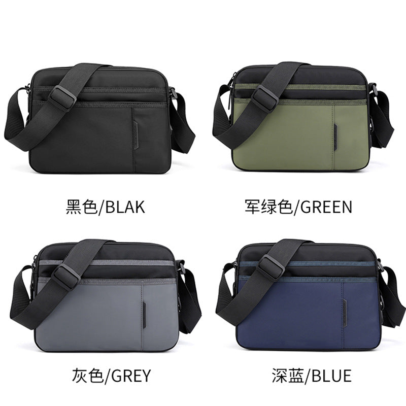XIANGTUIBAO Wholesale New Men's Lightweight Shoulder Bag Business Casual Simple Travel Backpack Trendy Horizontal Men's Messenger Bag