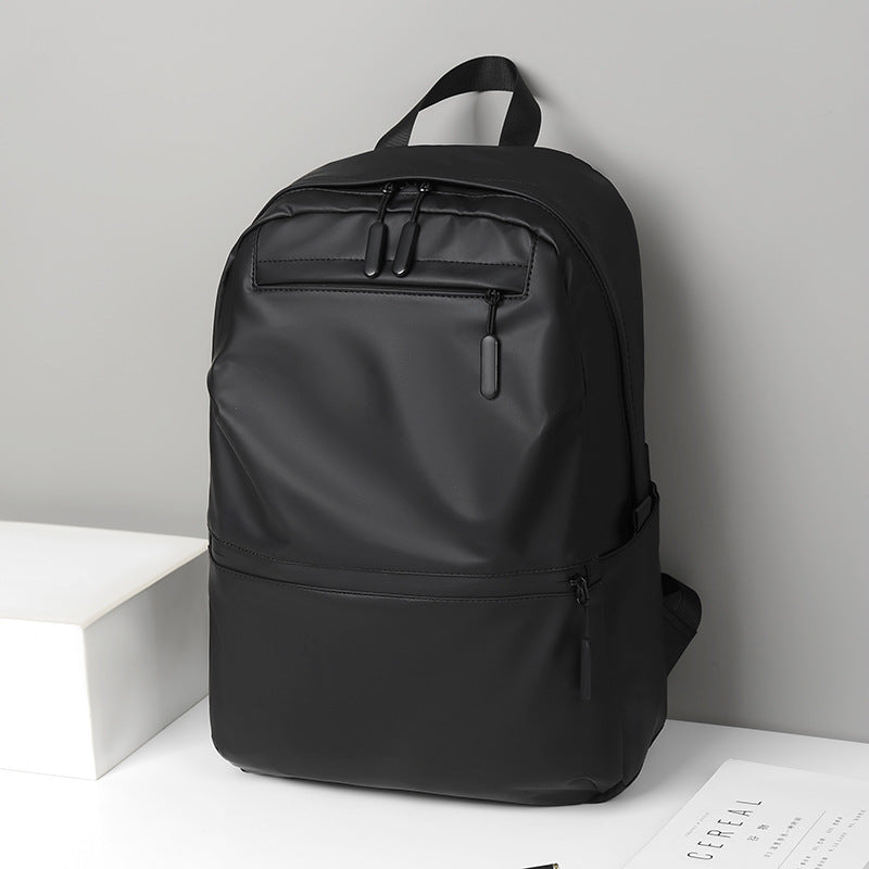 2025 Manufacturer customized men's backpack, casual business commuter backpack, large capacity, advanced sense, anti-splashing computer bag