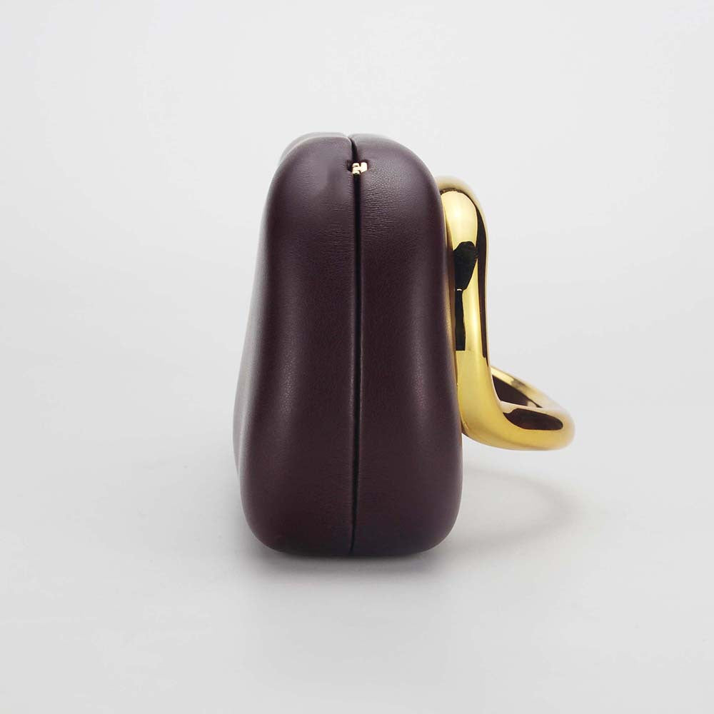 Women's 2025 new shoulder oblique span bag, special-shaped shell acrylic bag, fashionable wedding dinner clutch bag