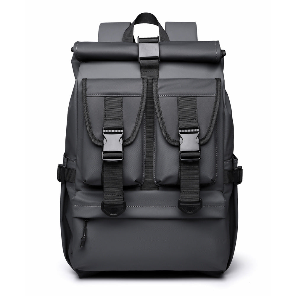 2025 New outdoor travel hiking backpack business commuter backpack expansion large capacity trend leisure backpack men and women