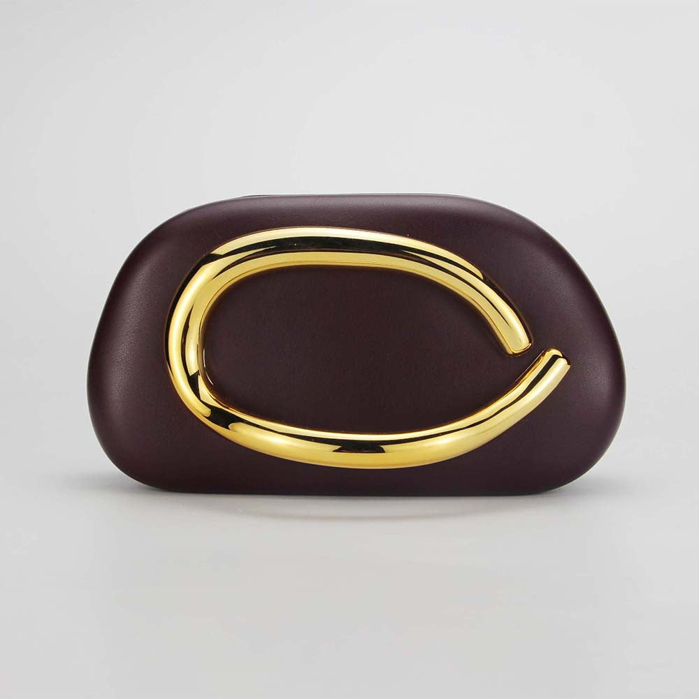 Women's 2025 new shoulder oblique span bag, special-shaped shell acrylic bag, fashionable wedding dinner clutch bag