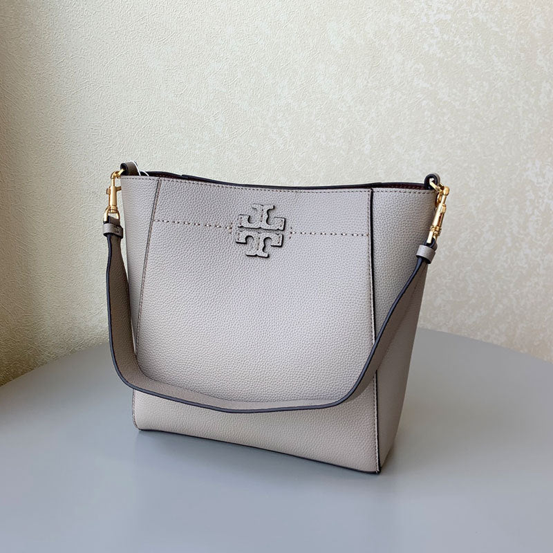 XIANGTUIBAO TB Women's Bag New 74956mcgraw Deformation Crossbody Single Shoulder Bucket Bag Female Cowhide Handbag Commuter