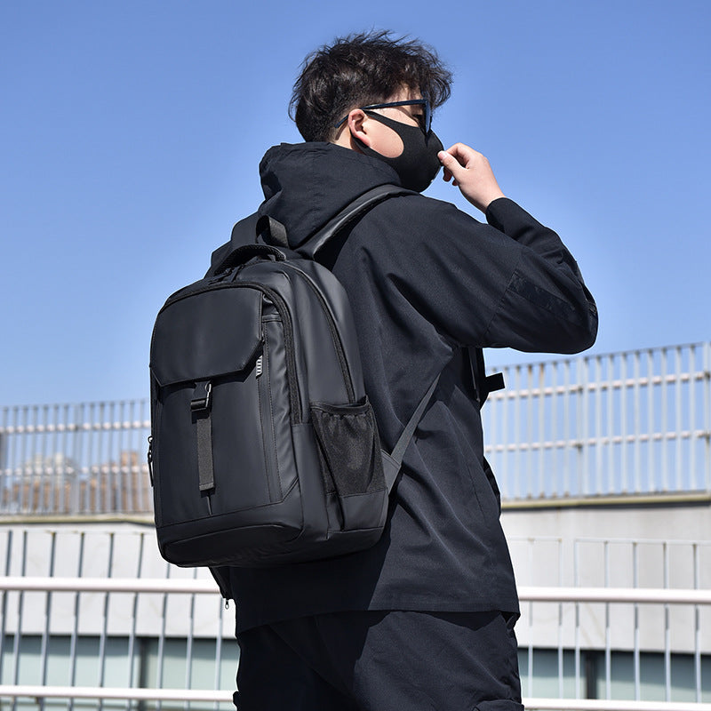 2025 new college student schoolbag men's backpack large capacity outdoor business trip leisure backpack