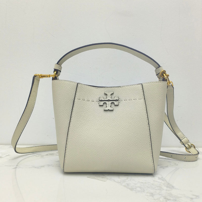 XIANGTUIBAO TB Women's Bag New 74956mcgraw Deformation Crossbody Single Shoulder Bucket Bag Female Cowhide Handbag Commuter