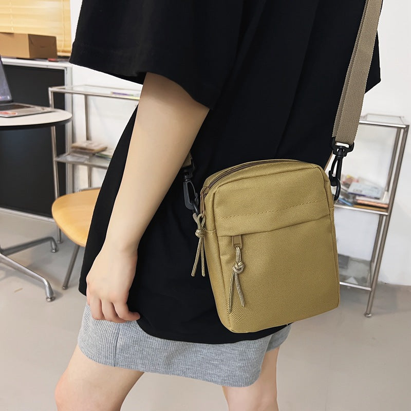 XIANGTUIBAO Shoulder Bag Men's New Leisure Phone Bag Small Shoulder Bag Sports Fashion Brand Men's Messenger Bag Backpack Men's Cross-Border