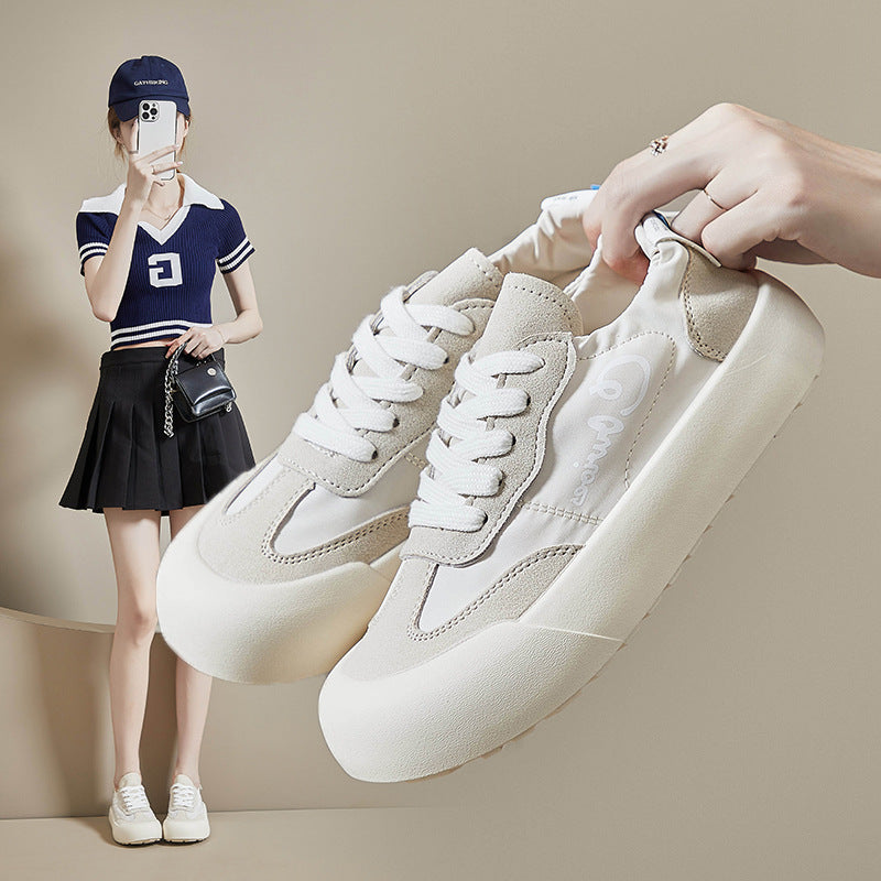 2025 summer new breathable German training little white shoes female students platform versatile casual board shoes sports shoes BR618