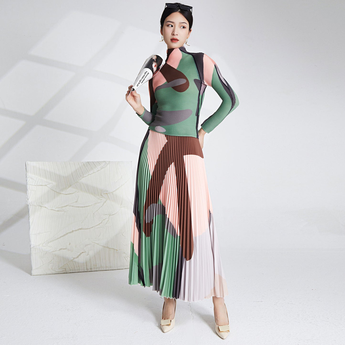 2025 Change the picture and OEM a custom fashionable women's clothing Nanyou high-end clothing foundry fashionable suit women's clothing two-piece set