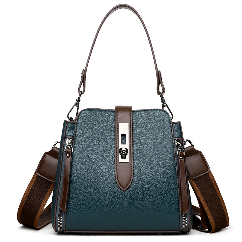 2025 popular autumn new fashionable and simple women's bags to work commuter business bags versatile large-capacity messenger bags