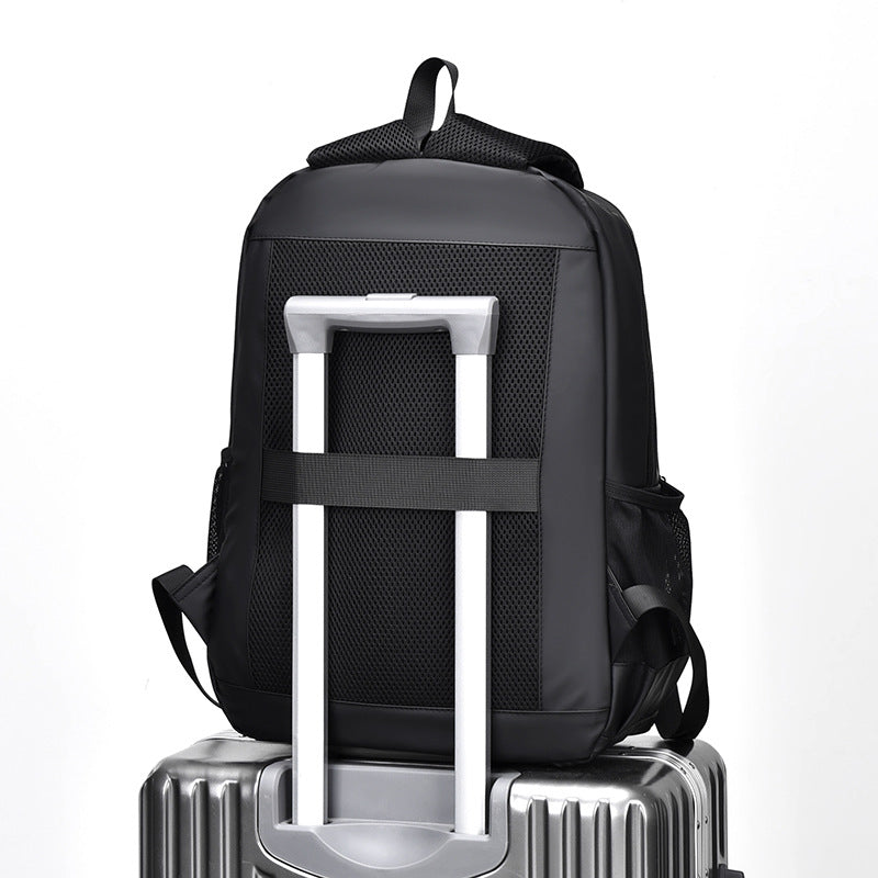 2025 new college student schoolbag men's backpack large capacity outdoor business trip leisure backpack