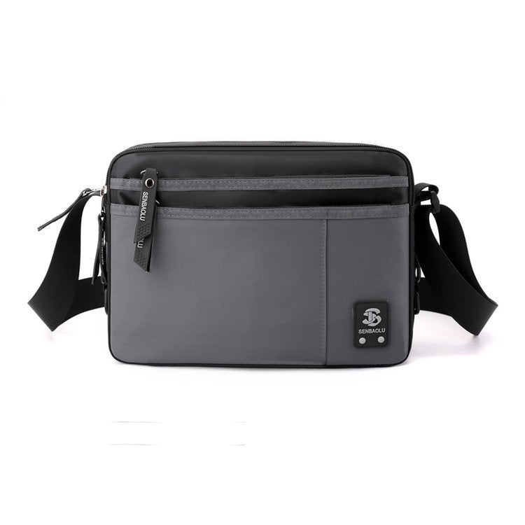 XIANGTUIBAO Wholesale New Men's Lightweight Shoulder Bag Business Casual Simple Travel Backpack Trendy Horizontal Men's Messenger Bag