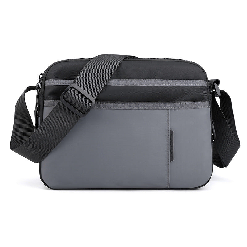 XIANGTUIBAO Wholesale New Men's Lightweight Shoulder Bag Business Casual Simple Travel Backpack Trendy Horizontal Men's Messenger Bag
