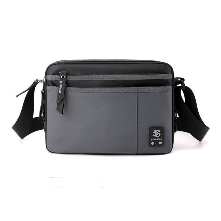 XIANGTUIBAO Wholesale New Men's Lightweight Shoulder Bag Business Casual Simple Travel Backpack Trendy Horizontal Men's Messenger Bag