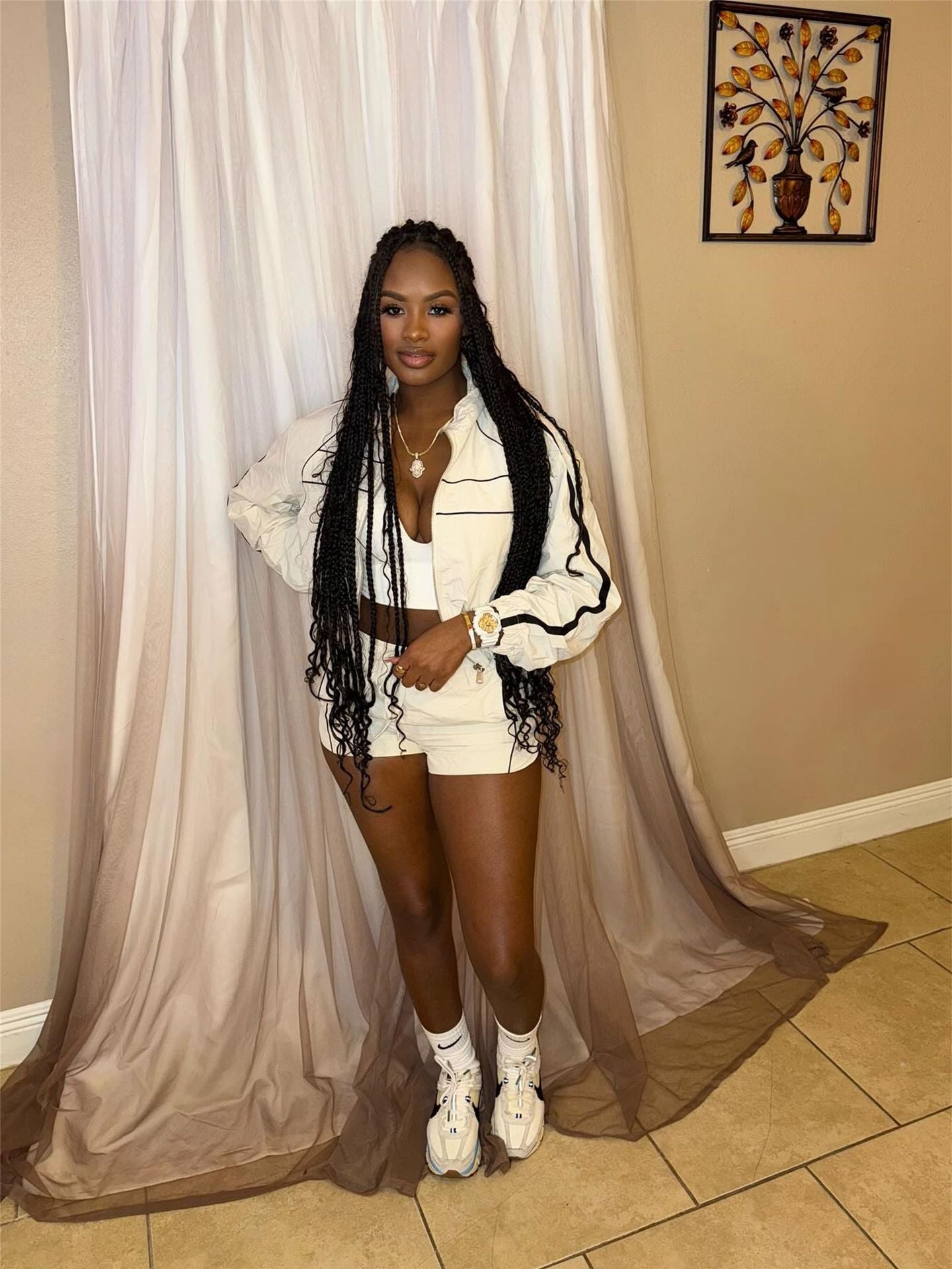 Popular, summer new women's clothing New Popular trade fashion sports style jacket hip shorts set wholesale