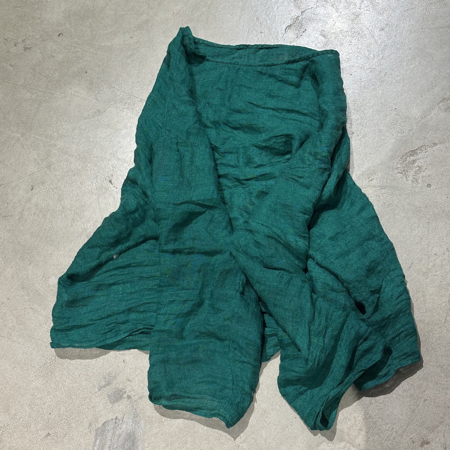 2025 Su Nian Weiyang SN24 literary and retro solid color versatile loose casual yarn-dyed linen jumper
