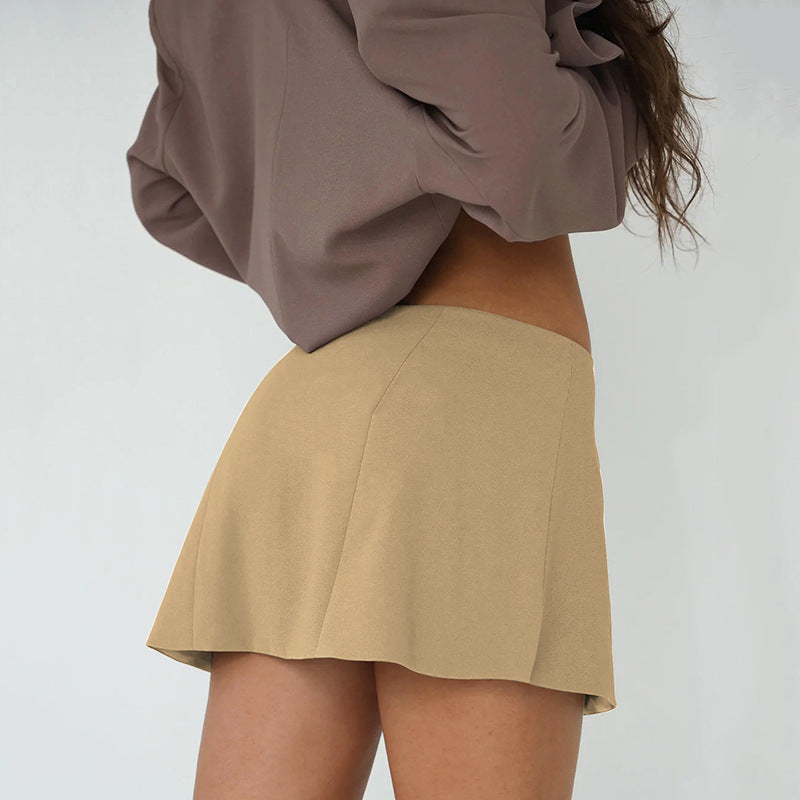 2025 style cardigan long-sleeved top two-piece set autumn hot-selling women's clothing fashionable high-waisted sexy hip-wrapped short skirt