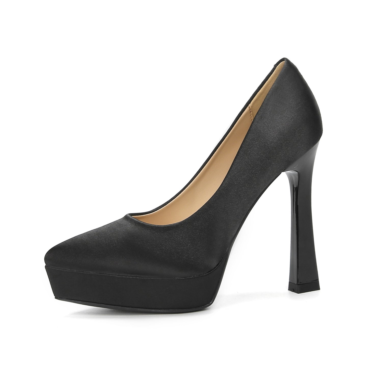 2025 125-3 Sexy waterproof table pointed head thin heel high heels women's 2025 women's winter not tired feet suede super high heel single shoes
