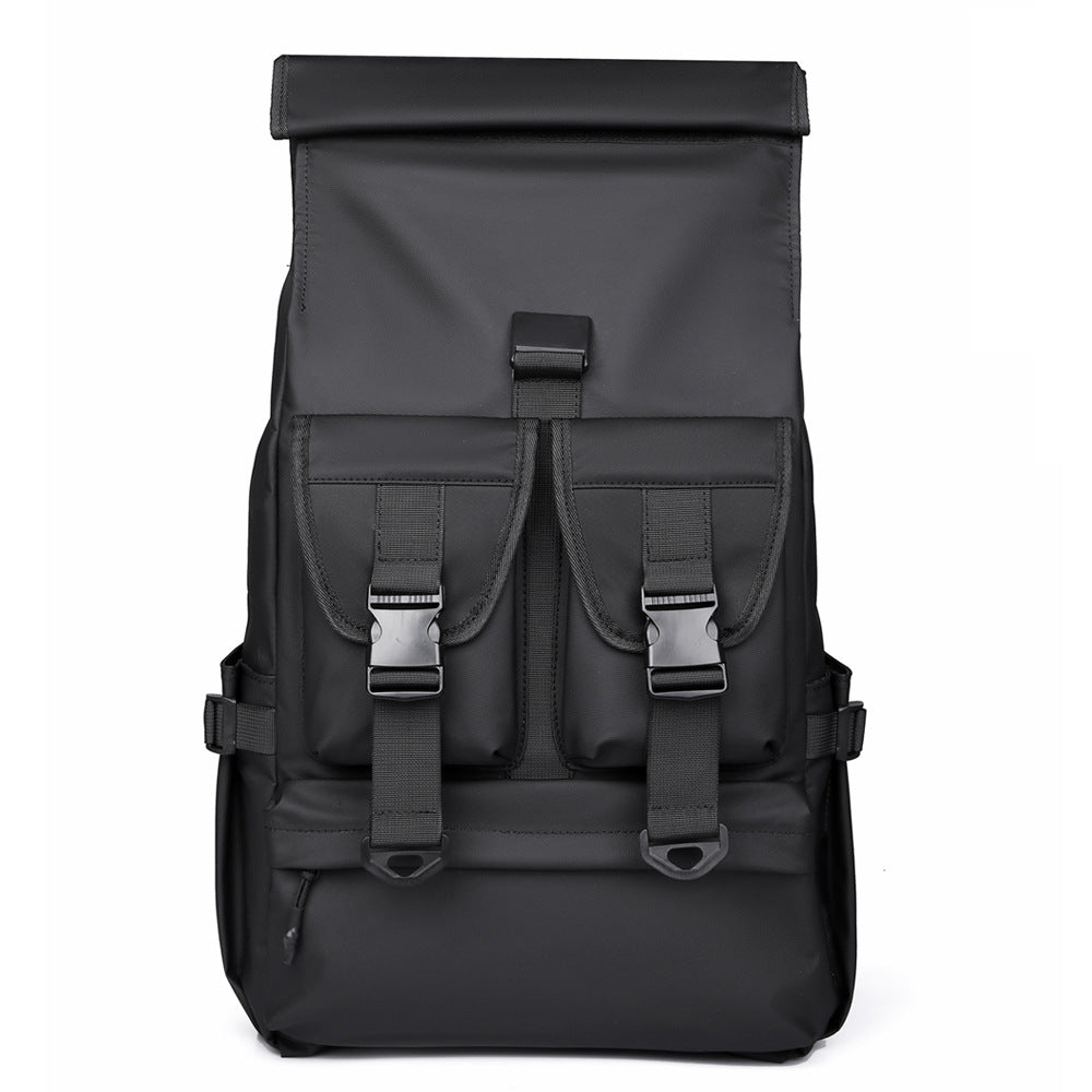 2025 New outdoor travel hiking backpack business commuter backpack expansion large capacity trend leisure backpack men and women