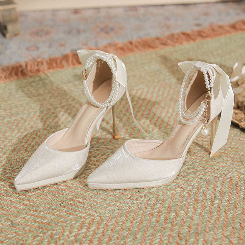 XIANGTUIBAO Z28-104 Waterproof Platform Autumn New Stiletto Heel Pointed Toe Sexy Women's Shoes Korean Style Versatile High Heel Pumps