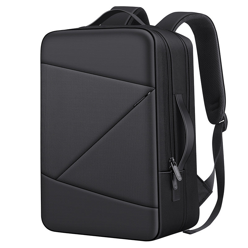 2025 New backpack Men's high-end commuter business backpack Multifunctional expansion 15.6-inch computer backpack
