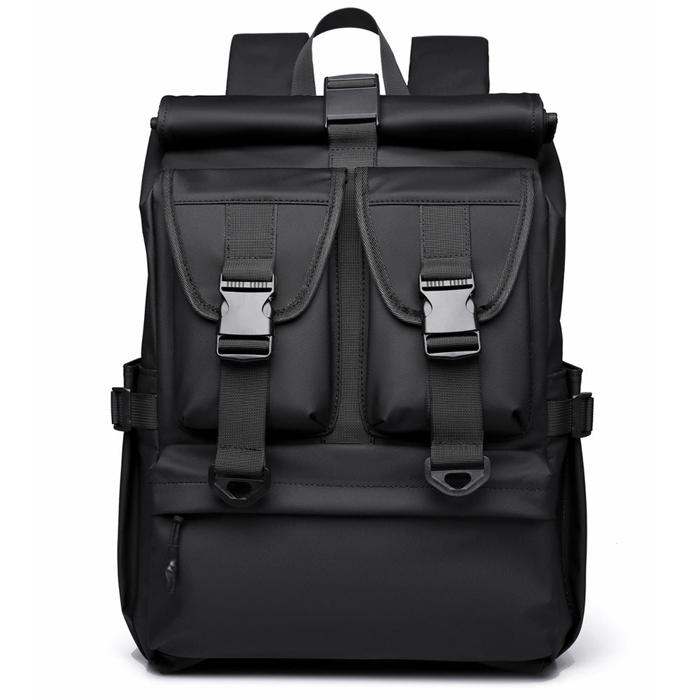 2025 New outdoor travel hiking backpack business commuter backpack expansion large capacity trend leisure backpack men and women