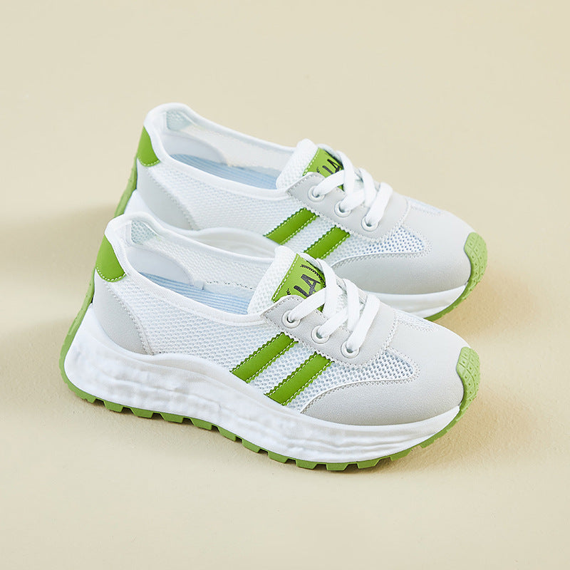 2025 ins Korean version of Forrest Gump shoes women's tide summer height increase new student sports and leisure mesh breathable ZY2507