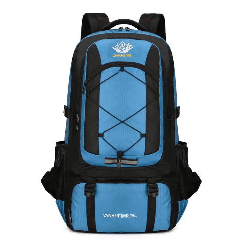 2025 Outdoor travel bag wholesale large capacity mountain climbing bag hiking camping multi-functional New new sports backpack