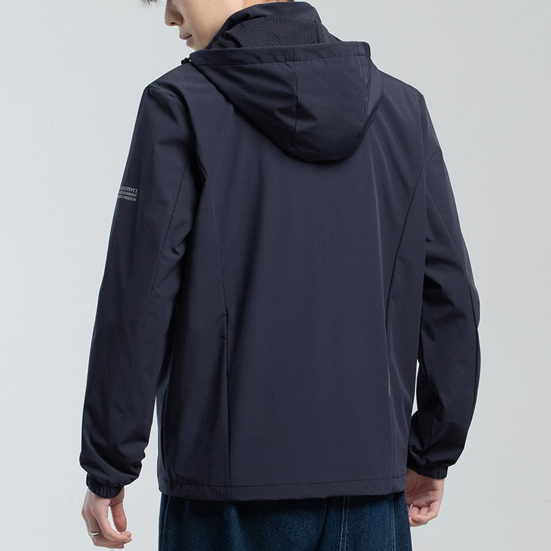 xiangtuibao Summer Lightweight Breathable Sun Protection UvProof Hooded Jacket UPF50+Skin Coat Single-Layer Men Thin Men Windbreaker Couple