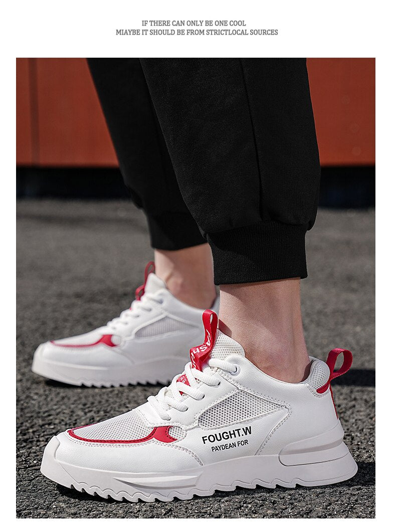 xiangtuibao Summer Breathable Mesh Shoes Casual Mens Sneakers Fashion Running Shoes Non-slip Men Shoes Trendy Heightening Shoes