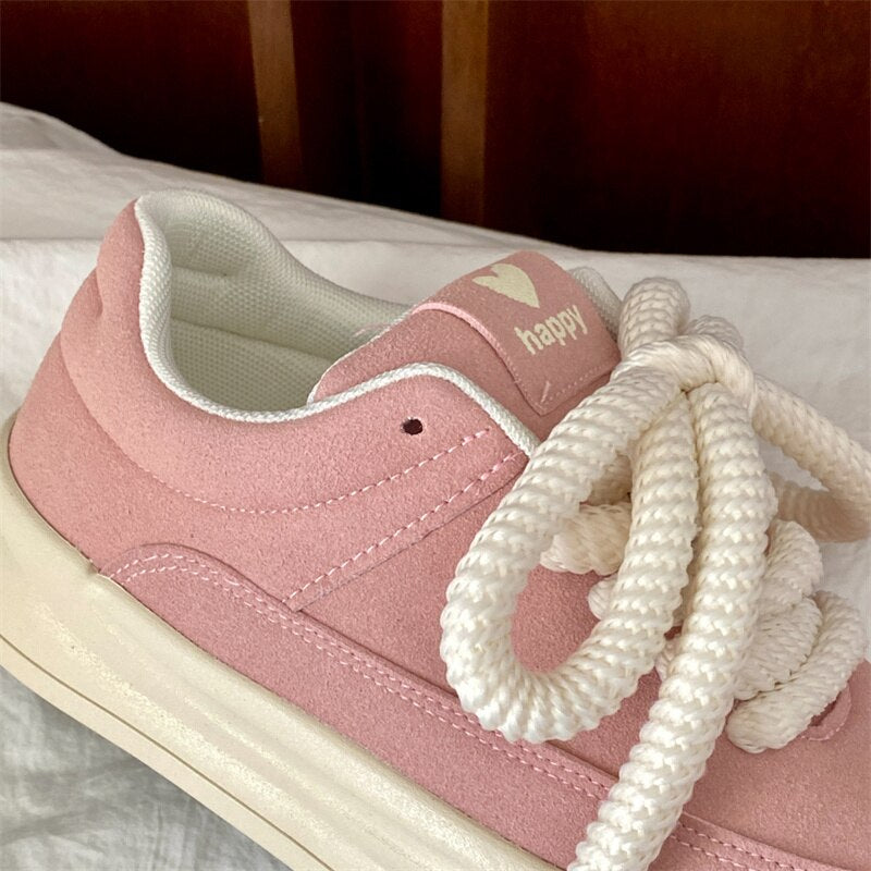 xiangtuibao Platform Women's Sneakers Casual Fashion Spring Autumn Lace Up Woman Flats Shoes Sneakers Female Sports Shoes Tennis New