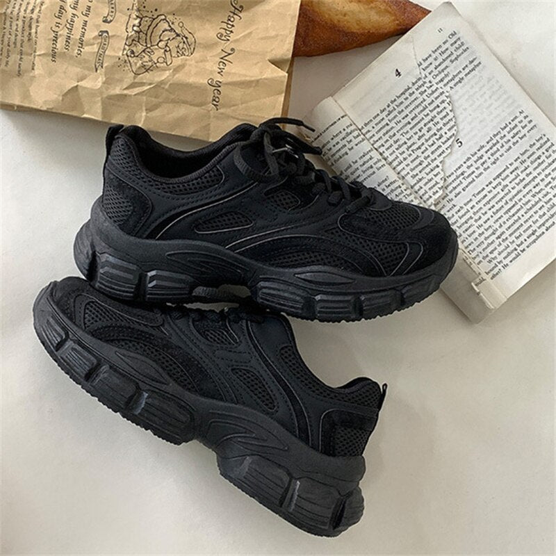 xiangtuibao Sneakers Women Spring Autumn Shoes Woman Vulcanized Shoes Casual Ladies Thick Sole Sports Shoes Tennis Female Sneakers NEW