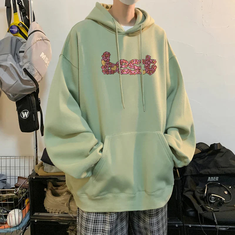 xiangtuibao - Stylish! Hooded crew neck hoodie men harbor hoodie men