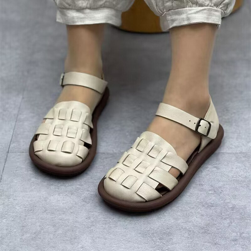 xiangtuibao Summer New Women Sandals Flats Platform Shoes Fashion Sport Walking Casual Shoes Beach Rome Dress Buckle Chaussures Femme