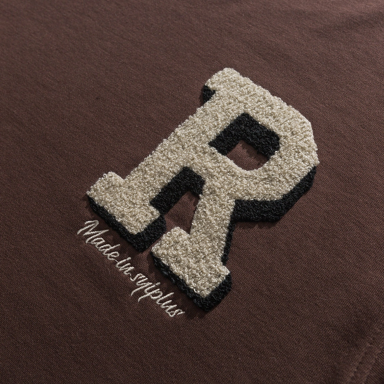 xiangtuibao Vintage Flocked Letter Fake Two Patchwork Hoodie Pullover Harajuku Sweatshirts Men Hip Hop Streetwear Loose Casual Tops