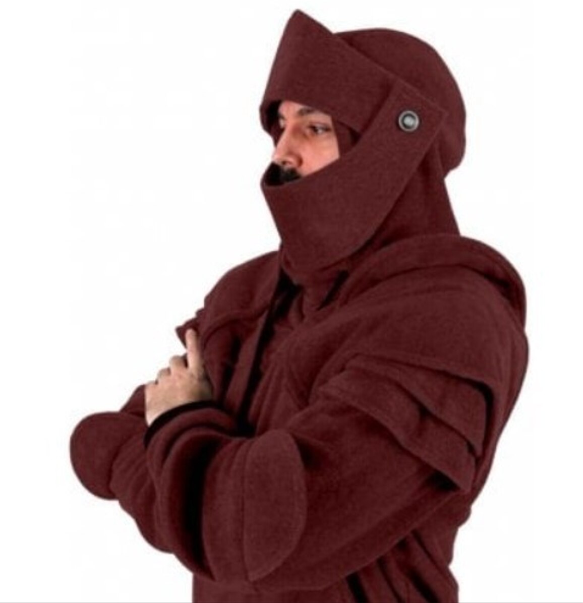 xiangtuibao Punk Streetwear Men's Arthur Medieval Hollow Knight Hoodie Armor Sweatshirt Pullover Hooded Jacket S-5XL Hoodies Harajuku