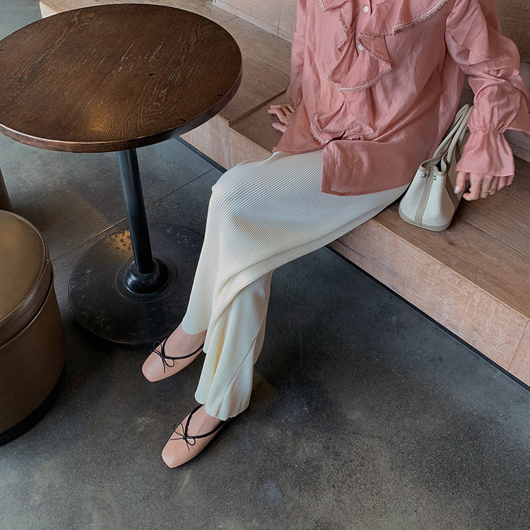 xiangtuibao Women Ballet Flat Shoes Comfortable Soft Boat Shoes Slip On Loafers Ballerina Shallow Slides Round Toe Casual Flats