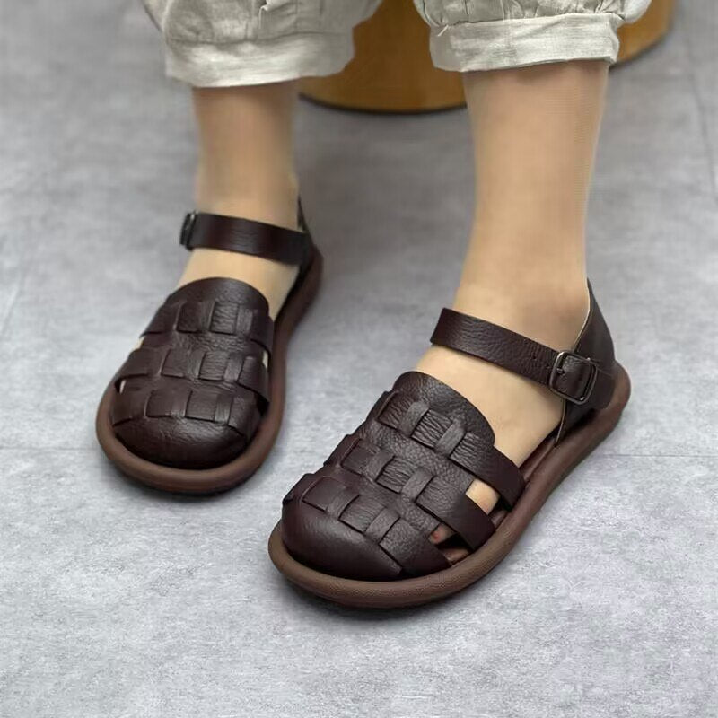xiangtuibao Summer New Women Sandals Flats Platform Shoes Fashion Sport Walking Casual Shoes Beach Rome Dress Buckle Chaussures Femme