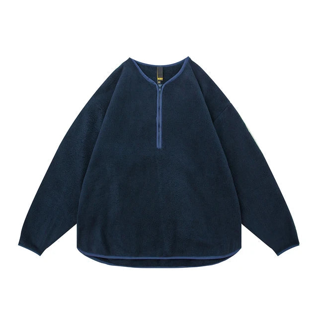 xiangtuibao Y2k Streetwear Double Fleece Autumn Hoodies Sudaderas for Men and Women Autumn Ropa Hombre Vintage Solid Sweatshirts Oversized