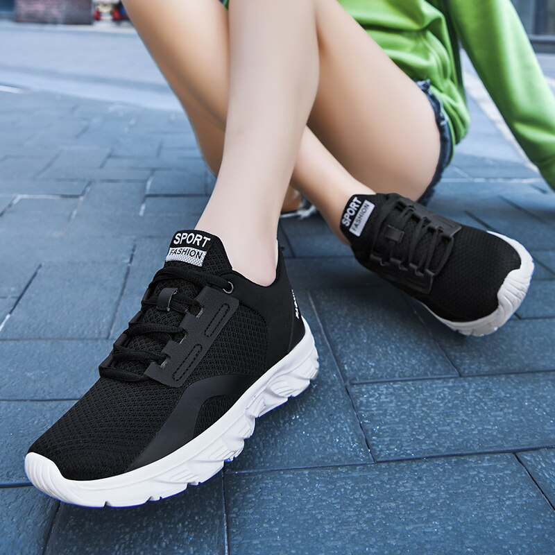 xiangtuibao Women Sneakers Spring Ladies Flat Shoes Casual Women Vulcanized Fashion Summer Light Mesh Breathable Female Running Shoes