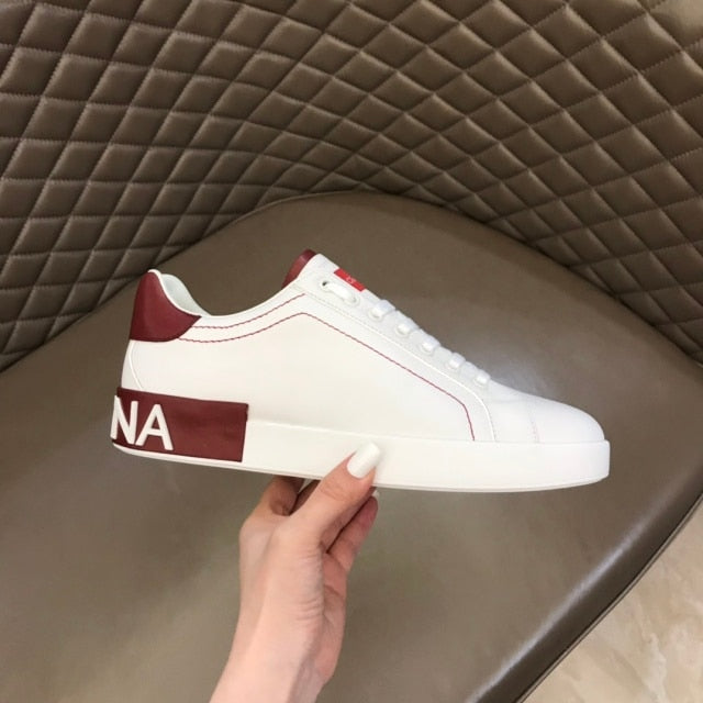 Top men's Paris luxury lace-up running fitness outdoor comfortable shoes fashion sports shoes leather shoes summer flat shoes